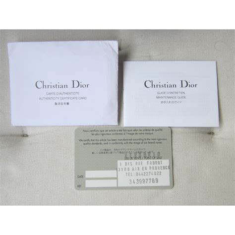 dior authentic card|christian dior gift with purchase.